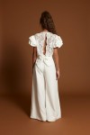 dievčenský overal, elegantný overal pre dievčatá, detský overal na oslavy, smotanový overal pre dievčatá, dievčenský outfit na svadbu, moderný overal pre dievčatá, kvalitný detský overal, dievčenská móda Slovensko